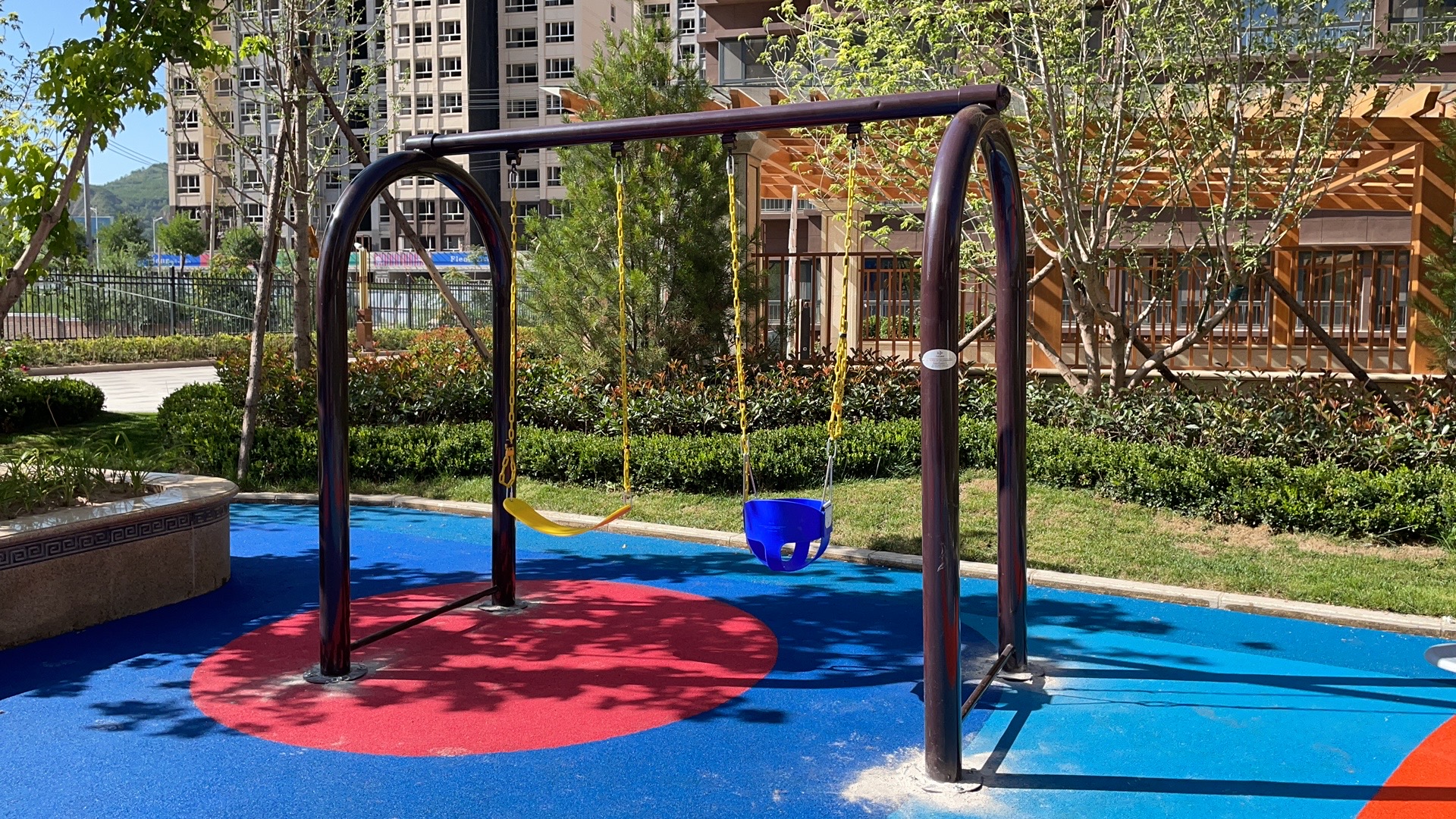 兒童戶(hù)外雙人兒童蕩秋千